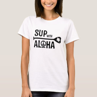Wahine SUP with Aloha Tee