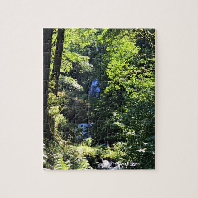 Wahkeena Falls, Oregon Jigsaw Puzzle (Vertical)