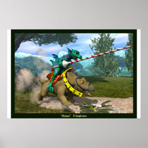 Wahoo! A Knight-Mare Poster