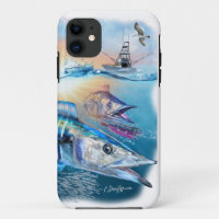 Wahoo fishing print on your phone