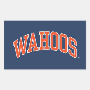 WAHOOS RECTANGULAR STICKER