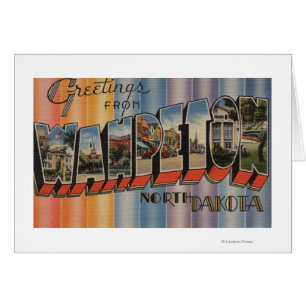 Wahpeton, North Dakota - Large Letter Scenes