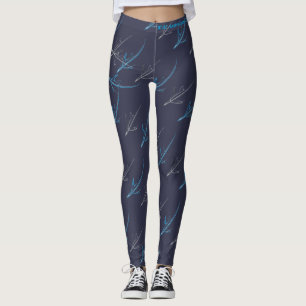 WAI Australian Chapter Black Aeroplane Leggings