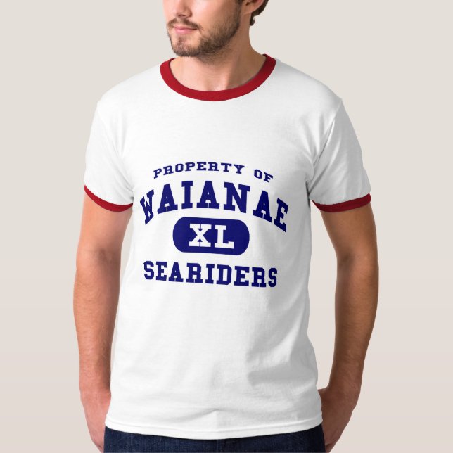 Waianae Seariders Ringer T-Shirt (Front)