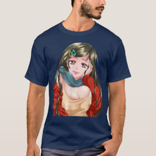 Waifu Anime Girl Sakura  T-Shirt