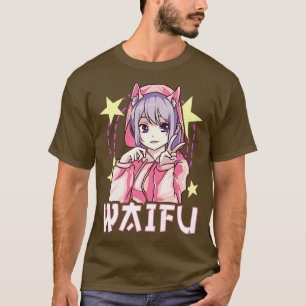 Waifu  Girl Japanese CuteKawaii Senpai T-Shirt