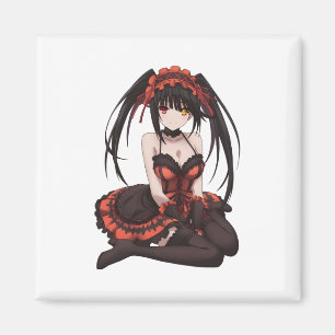 Waifu Kurumi Tokisaki Sticker  Magnet