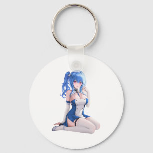 Waifu St. Louis Sticker Key Ring