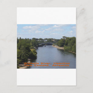 Waikato River, Hamilton Postcard