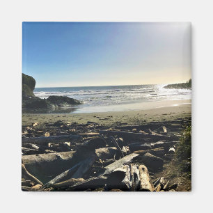 Waikiki Beach, Cape Disappointment, Washington Magnet