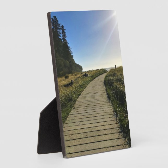 Waikiki Beach, Cape Disappointment, Washington Plaque (Side)