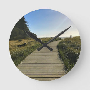 Waikiki Beach, Cape Disappointment, Washington Round Clock