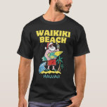 WAIKIKI BEACH HAWAII Santa Christmas Surfing T-Shirt<br><div class="desc">WAIKIKI BEACH HAWAII Santa Christmas Surfing</div>