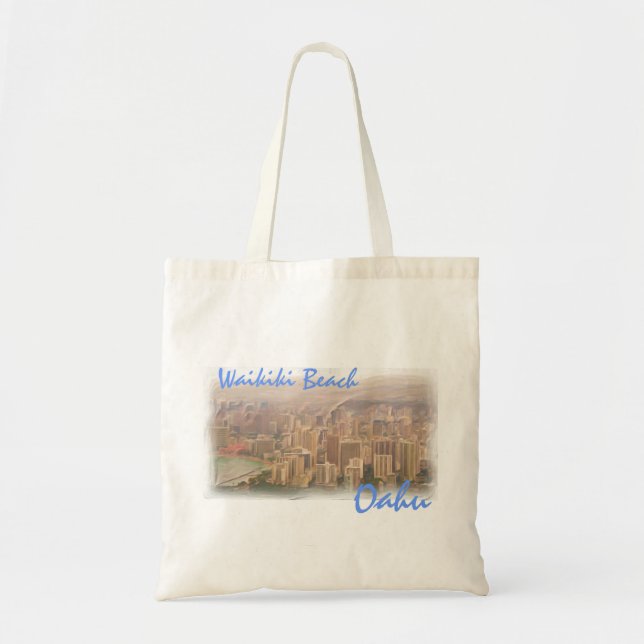 Waikiki Beach Oahu bag (Front)