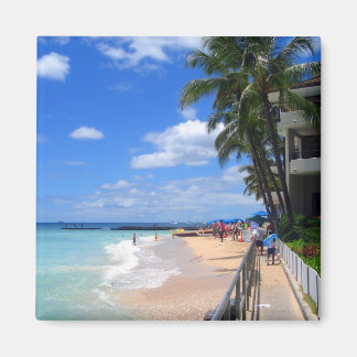 Waikiki Beach, Oahu, Hawaii Magnet
