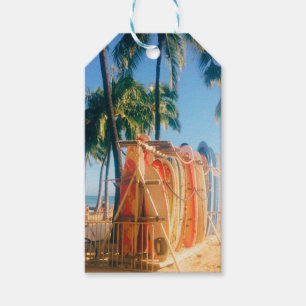 Waikiki Beach Surfboards  Gift Tags