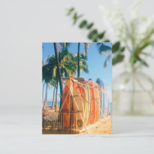 Waikiki Beach Surfboards  Postcard
