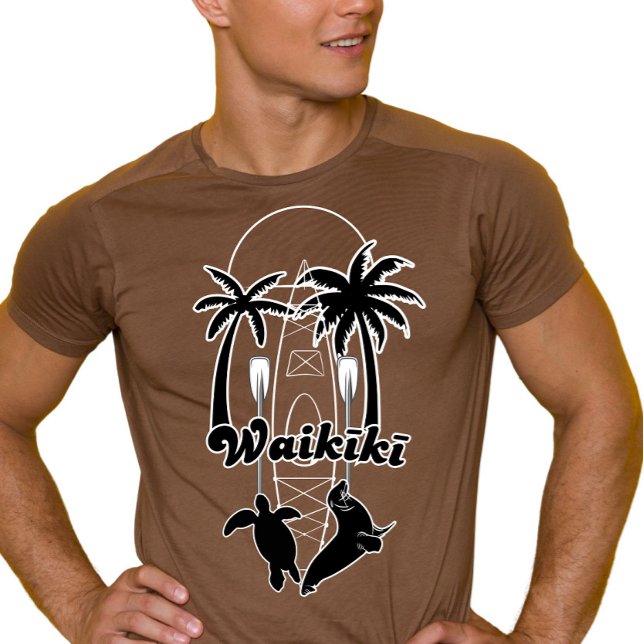 Waikiki Hawaii Summer Travel  T-Shirt (Creator Uploaded)