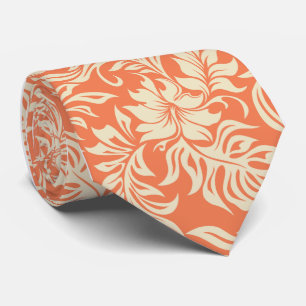 Waikiki Hibiscus Hawaiian Necktie