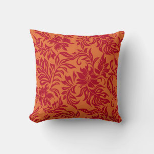 Waikiki Hibiscus Hawaiian Reversible Pillows