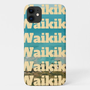 Waikiki, Honolulu, Oahu, Hawaii Case-Mate iPhone Case
