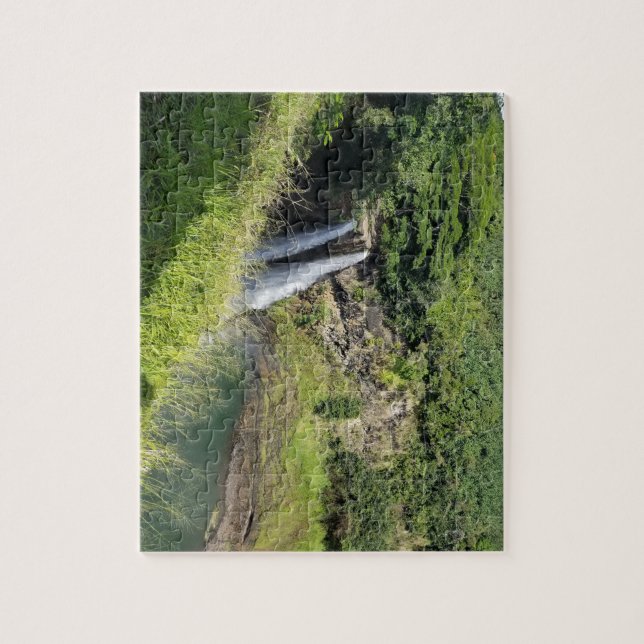 Wailua falls, Kauai Jigsaw Puzzle (Vertical)