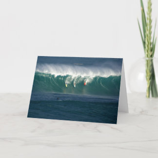 Waimea Bay Hawaii Card