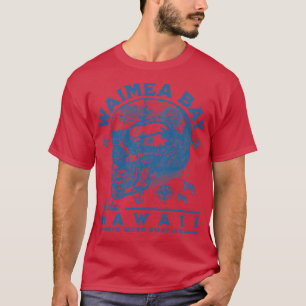 Waimea Bay Oahu Hawaii Big Wave Surfing 1 T-Shirt