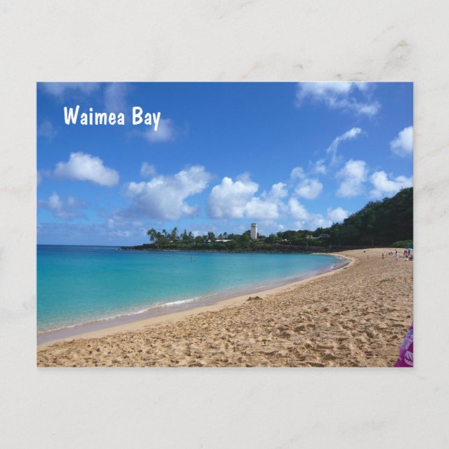 Waimea Bay Postcard (Front)