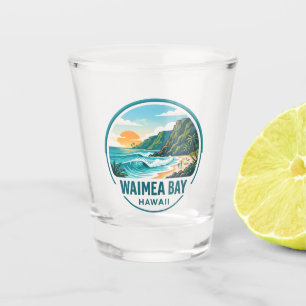 Waimea Bay Shot Glass