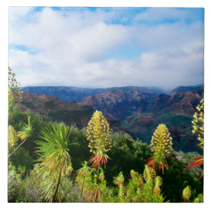 Waimea Canyon Kauai, Hawaii Tile