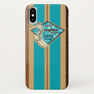 Waimea Surfboard Hawaiian Faux Wood Case-Mate iPhone Case