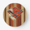 Waimea Surfboard Hawaiian Wall Clocks