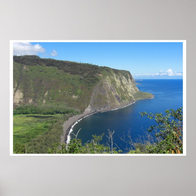 Waipio Valley Large Posters and Prints (Front)