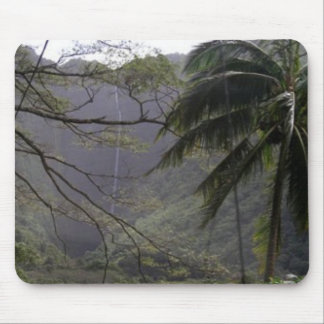 Waipio Valley Waterfall, Hawaii Mouse Pad