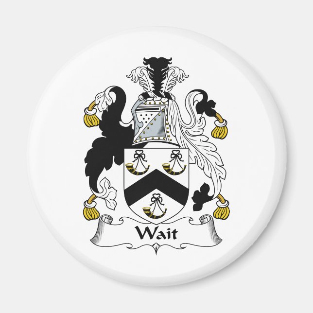 Wait Family Crest Magnet (Front)