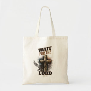 Wait For The LORD Isaiah 40:31 Tote Bag