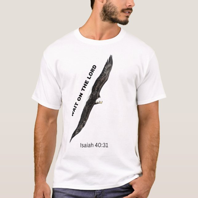 Wait on the Lord T-shirt  (Front)