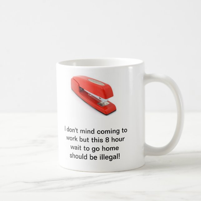 Wait to go home coffee mug (Right)
