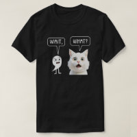 Wait What Punctuation English Teacher Gift Cat