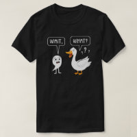 Wait What Punctuation English Teacher Gift Duck