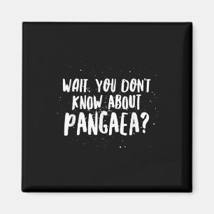 Wait, You Dont Know About Pangaea Awesome Funny Magnet