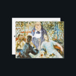 Waiter at the Boating Party (Renoir) Postcard<br><div class="desc">* A re-edit of the art of Pierre-Auguste Renoir. "The Luncheon of the Boating Party" * Ever-so efficient and attentive waiter * A nice gift for yourself, Renoir Fans or gift for art student. * Use this card for greetings, invitation, Thank You note or information card. * Have your text...</div>