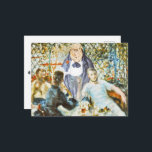 Waiter at the Boating Party (Renoir) Postcard<br><div class="desc">* A re-edit of the art of Pierre-Auguste Renoir. "The Luncheon of the Boating Party" * Ever-so efficient and attentive waiter * A nice gift for yourself, Renoir Fans or gift for art student. * Use this card for greetings, invitation, Thank You note or information card. * Have your text...</div>