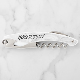 Waiter Corkscrew Wine Opener – Engraved Name Gift