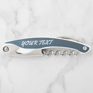 Waiter Corkscrew Wine Opener – Engraved Name Gift