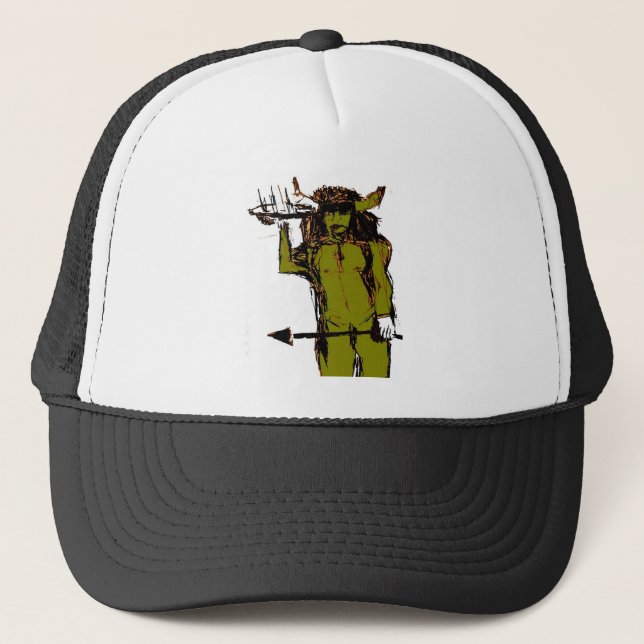 WAITER OF WARRIORS TRUCKER HAT (Front)