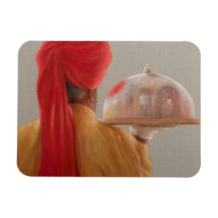 Waiter Rambagh Palace 2010 Magnet