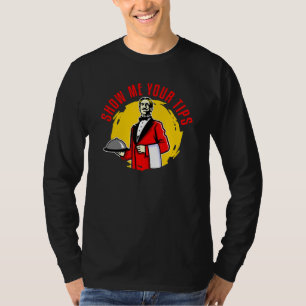 Waiter Waitress Restaurant Server Show Me Your Ti T-Shirt