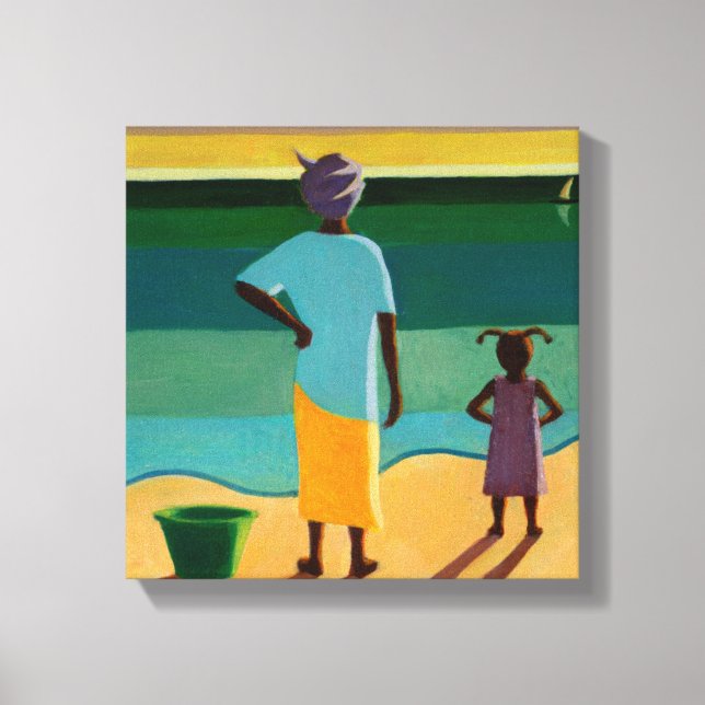 Waiting 2005 canvas print (Front)